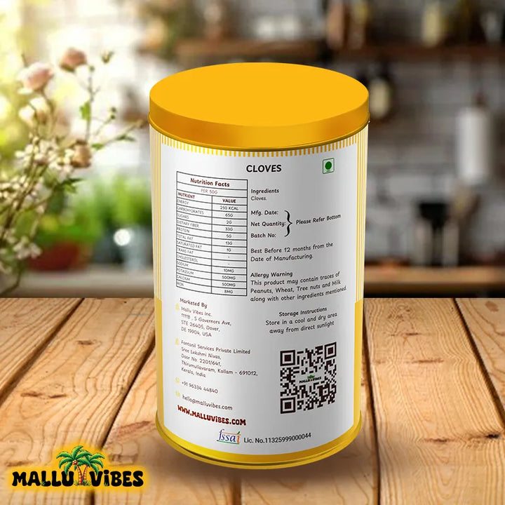 Freshly Made Kerala cloves with a strong, aromatic taste, malayalam - Organic Kerala grambu
