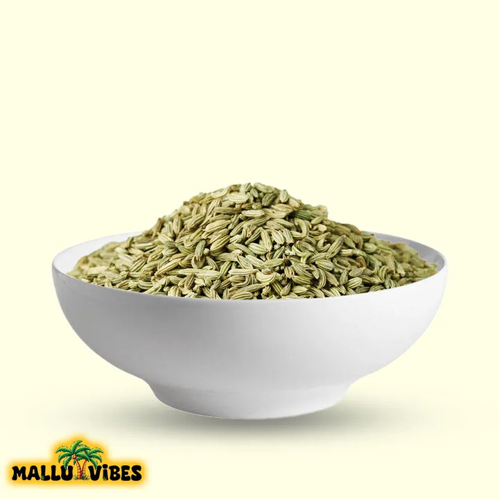 Freshly Made Kerala fennel seeds with a sweet, licorice taste, malayalam - Organic Kerala perunjeerakam